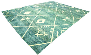10x13 Modern Tulu Area Rug