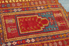 4x6 Old & Vintage Turkish Area Rug