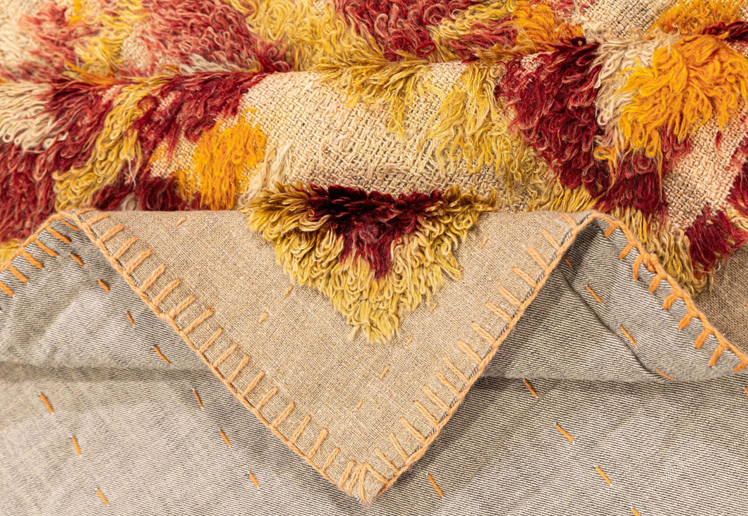 4x5 Old & Vintage Turkish Area Rug