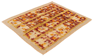 4x5 Old & Vintage Turkish Area Rug