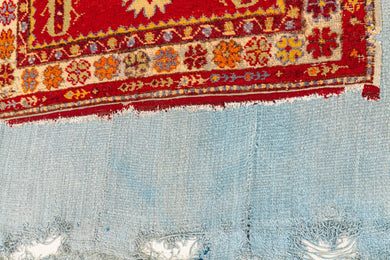 4x7 Old & Vintage Turkish Area Rug