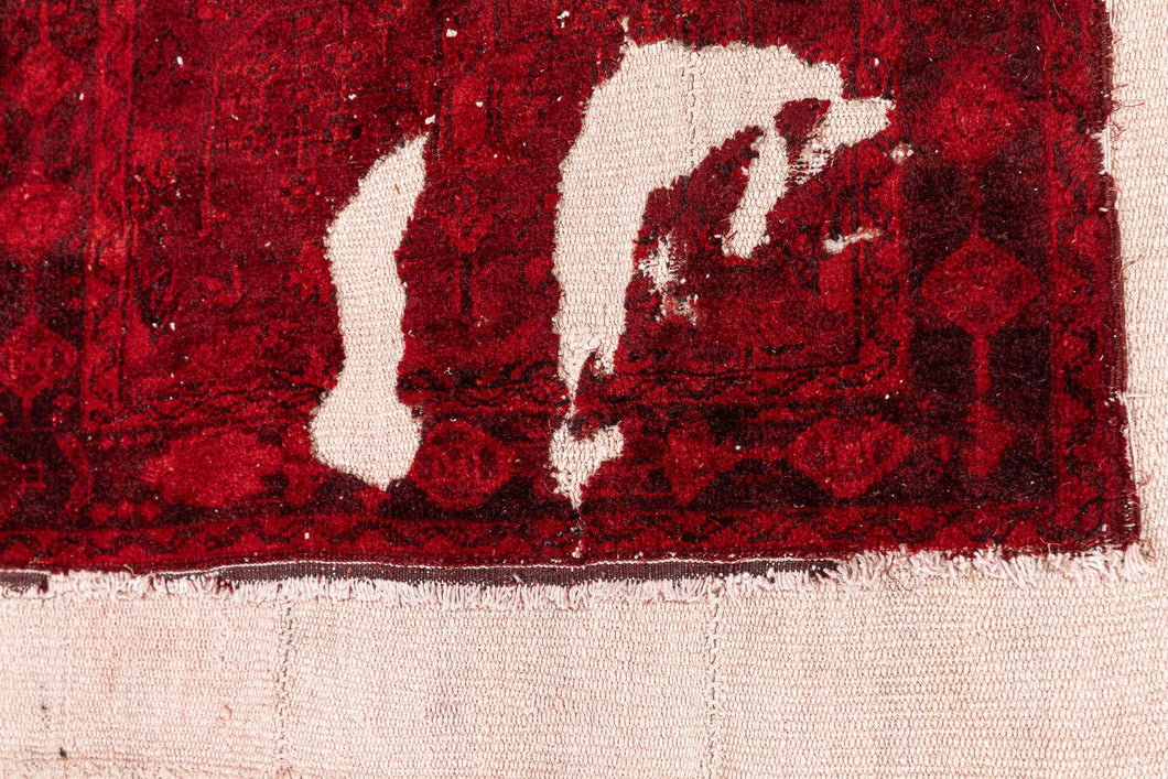 4x4 Old & Vintage Turkish Area Rug