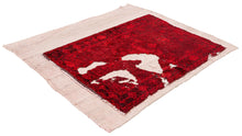 4x4 Old & Vintage Turkish Area Rug