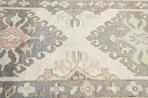 3x13 Modern Oushak Area Runner Rug