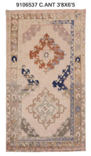 4x6 Old & Vintage Turkish Area Rug