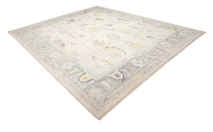 10x12 Modern Oushak Area Rug