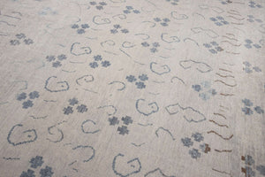 10x13 Modern Oushak Area Rug