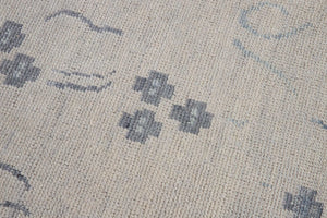 10x13 Modern Oushak Area Rug