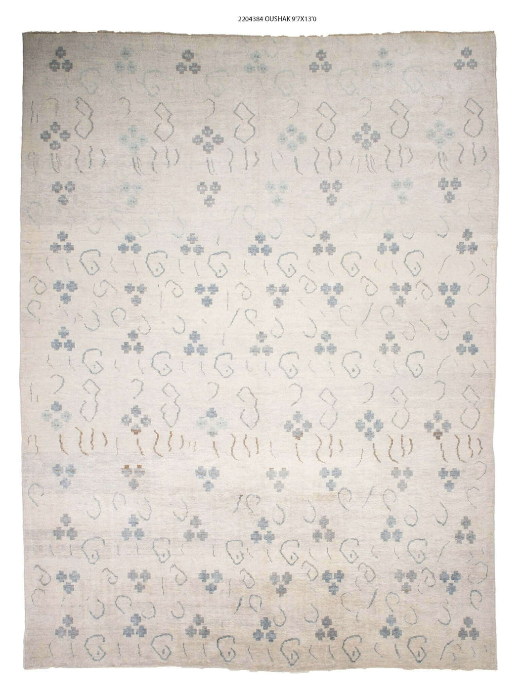 10x13 Modern Oushak Area Rug