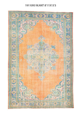10x13 Old & Vintage Turkish Area Rug