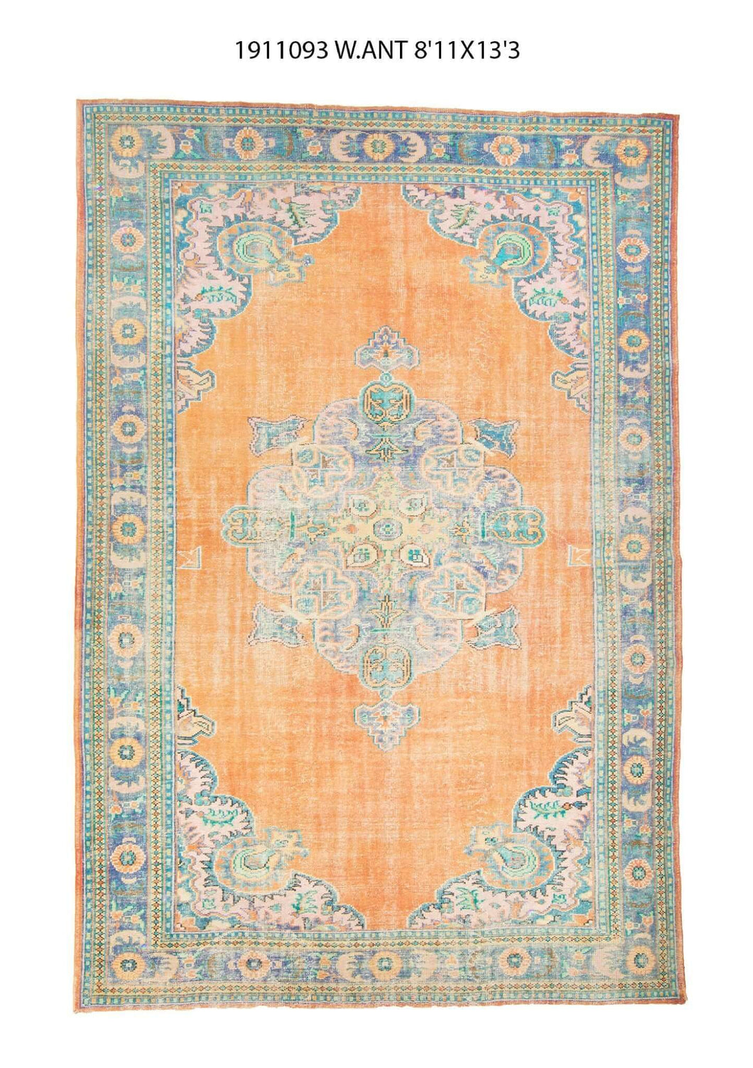 10x13 Old & Vintage Turkish Area Rug