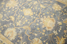 10x14 Blue Modern Oushak Area Rug