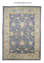 10x14 Blue Modern Oushak Area Rug