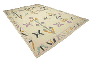10x14 Colorful Modern Turkish Area Rug
