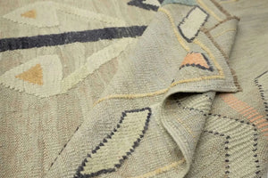10x14 Colorful Modern Turkish Area Rug