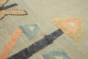 10x14 Colorful Modern Turkish Area Rug