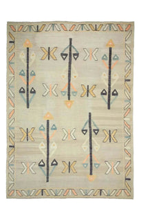 10x14 Colorful Modern Turkish Area Rug