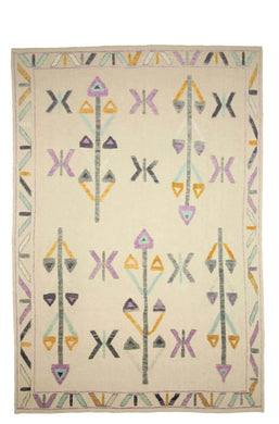 10x14 Colorful Modern Turkish Area Rug