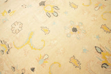 10x14 Light Brown Oushak Area Rug