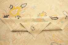10x14 Light Brown Oushak Area Rug