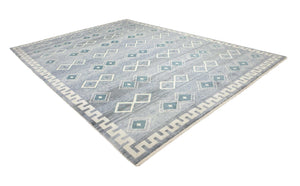 10x14 Modern Oushak Area Rug