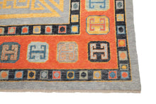10x14 Modern Oushak Area Rug
