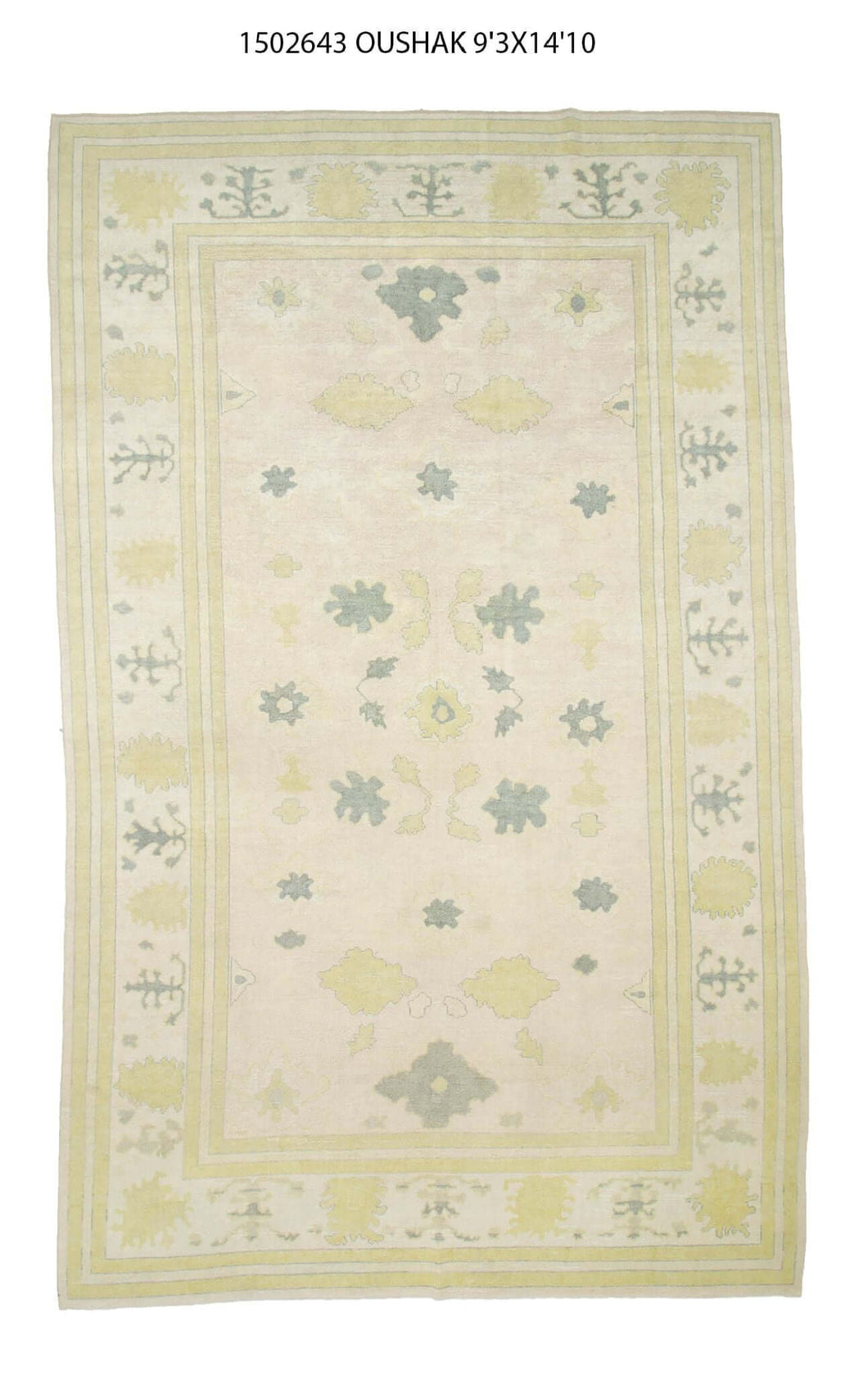 10x14 Modern Oushak Area Rug