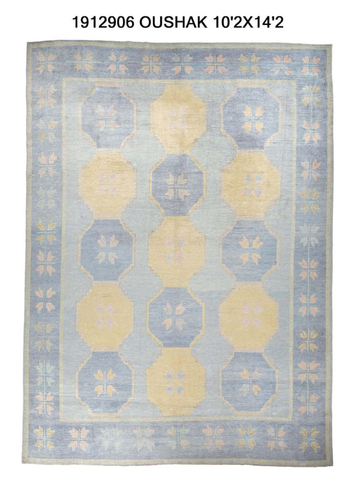 10x14 Modern Oushak Area Rug