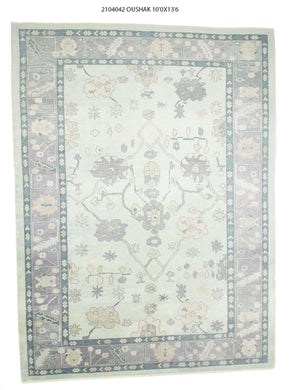 10x14 Modern Oushak Area Rug