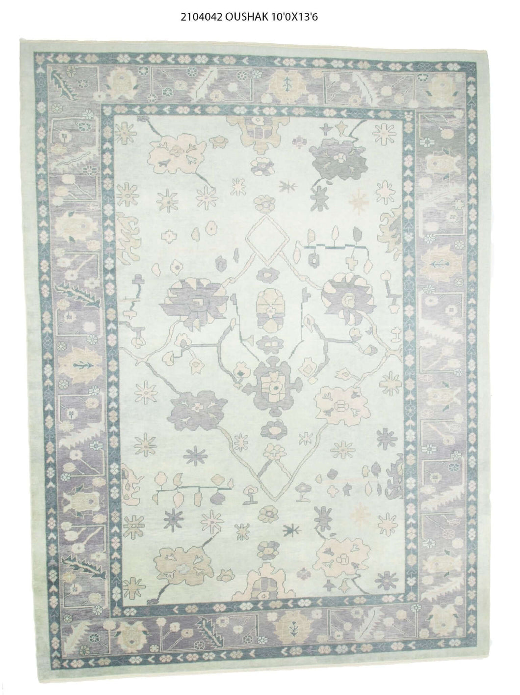 10x14 Modern Oushak Area Rug