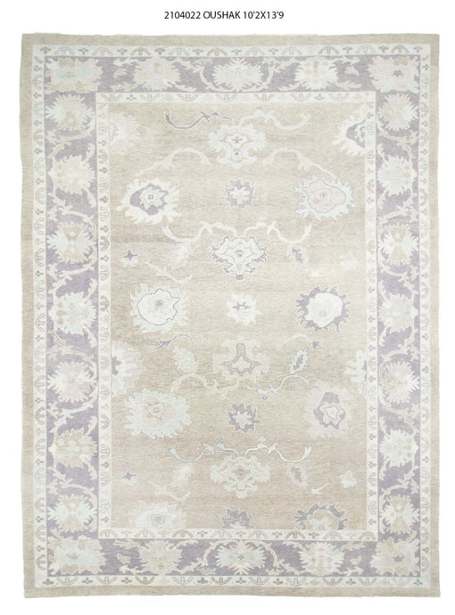 10x14 Modern Oushak Area Rug