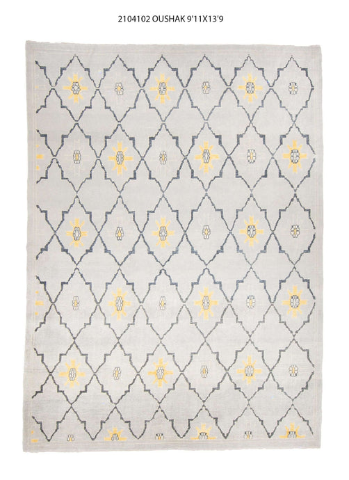 10x14 Modern Oushak Area Rug