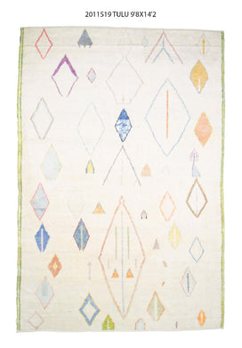 10x14 Modern Tulu Area Rug