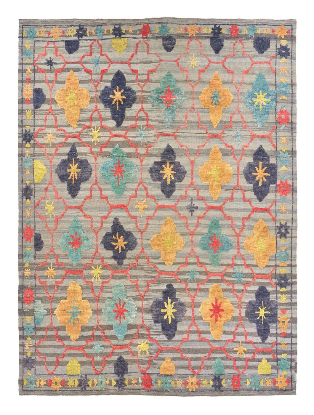 10x14 Modern Turkish Area Rug