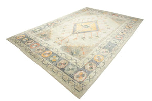 10x14 Modern Turkish Oushak Area Rug