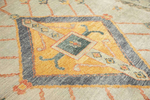 10x14 Modern Turkish Oushak Area Rug