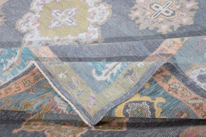 10x15 Moden Oushak Area Rug