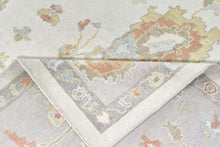11x14 Beige Oushak Area Rug