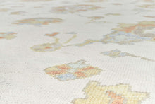 11x14 Beige Oushak Area Rug