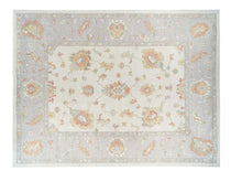 11x14 Beige Oushak Area Rug