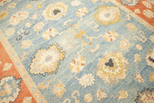 11x15 Colorful Modern Oushak Area Rug