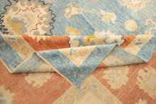 11x15 Colorful Modern Oushak Area Rug