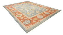 11x15 Colorful Modern Oushak Area Rug
