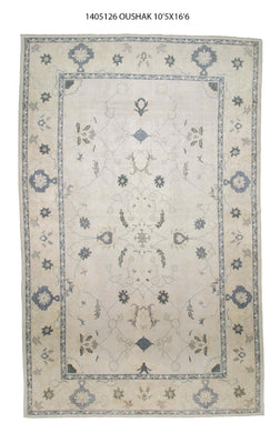 11x17 Colorful Modern Oushak Area Rug