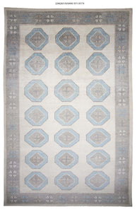 11x17 Modern Oushak Area Rug