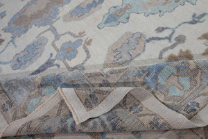 11x19 Modern Oushak Area Rug