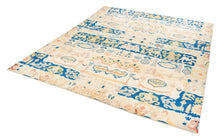 12x14 Ivory & White Modern Oushak Area Rug