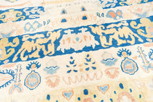 12x14 Ivory & White Modern Oushak Area Rug
