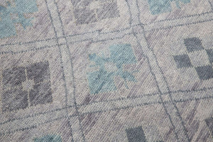 13x14 Modern Oushak Area Rug