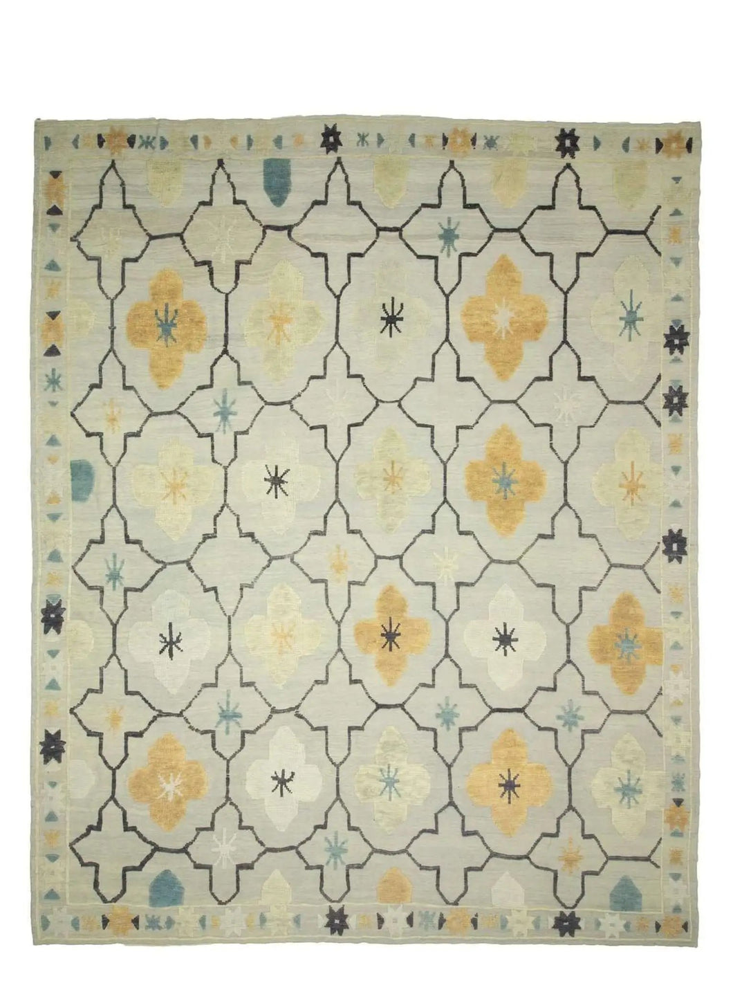 13x15 Colorful Modern Turkish Area Rug